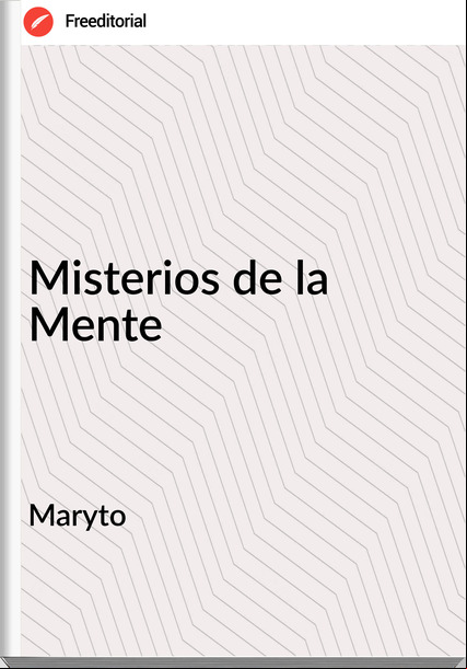 Maryto - Misterios de la Mente